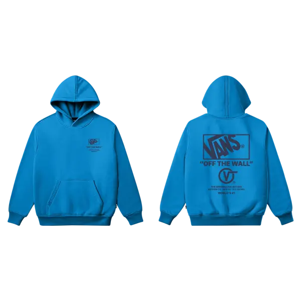 Vans Kids Stacked HI Hoodie (bright azure)