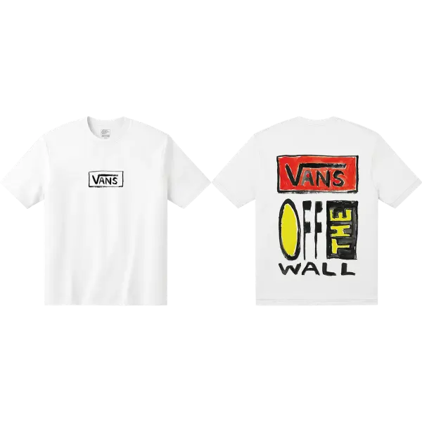 Vans Kids On Canvas T-Shirt (white)