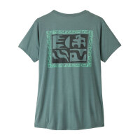 Patagonia Womens Capilene Cool Daily Shirt Mother Rays (blue sage/light blue sage x-dye)