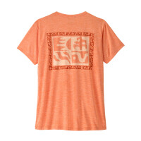 Patagonia Womens Capilene Cool Daily Shirt Mother Rays (peach sherbet)