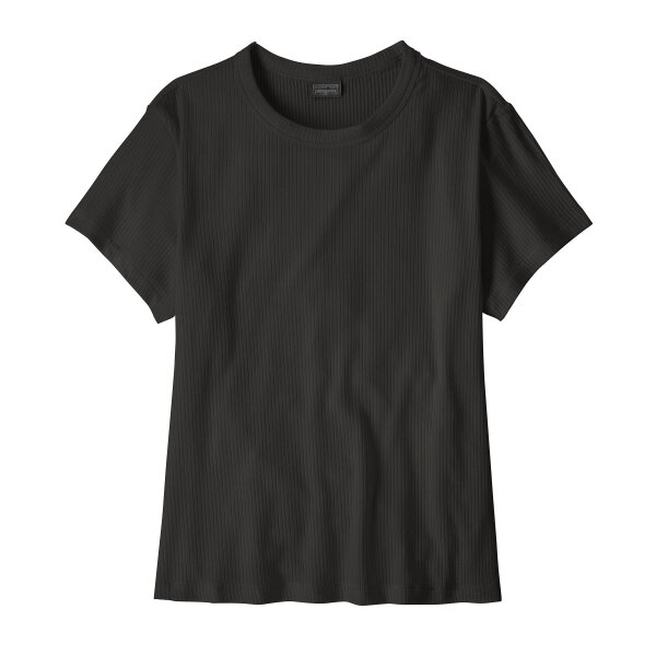 Patagonia Womens Rib Knit Top (black)