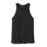 Patagonia Womens Rib Knit Tank Top (black)