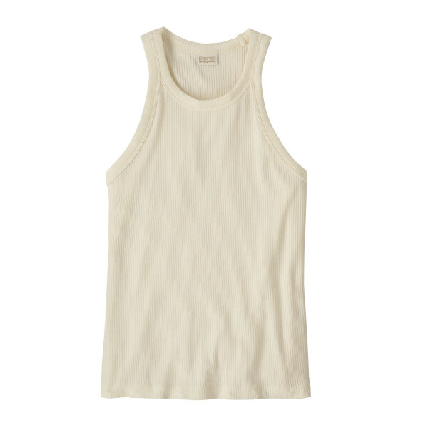 Patagonia Womens Rib Knit Tank Top (white)