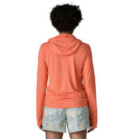 Patagonia Womens Capilene Cool Sun Hoody (mellow melon/peach sherbet x-dye)