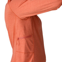 Patagonia Womens Capilene Cool Sun Hoody (mellow melon/peach sherbet x-dye)