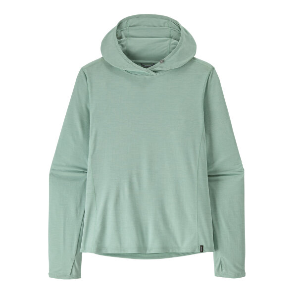 Patagonia Womens Capilene Cool Sun Hoody (thermal blue/thin ice x-dye)