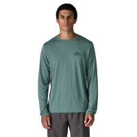 Patagonia Mens Long-Sleeved Capilene Cool Daily Shirt Cloud Crag (blue sage/light blue sage x-dye)