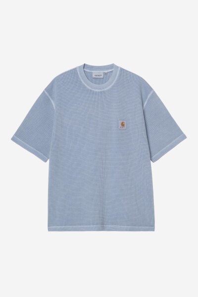 Carhartt WIP Nelson Waffle T-Shirt (gentle blue garment dyed)