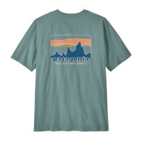 Patagonia Mens 73 Skyline T-Shirt (blue sage)