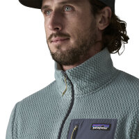 Patagonia Mens R1 Air Fleece Zip-Neck (blue sage)