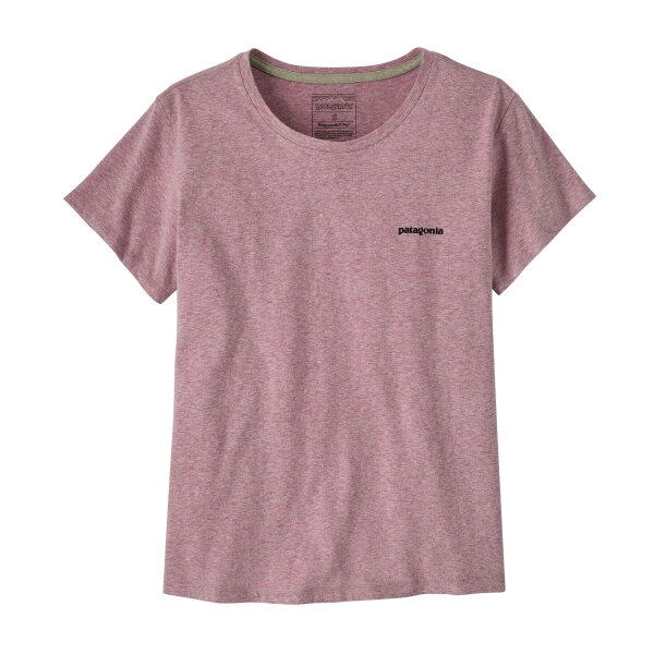 Patagonia Womens P-6 Logo Responsibili-Tee (quiet violet)
