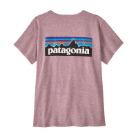 Patagonia Womens P-6 Logo Responsibili-Tee (quiet violet)