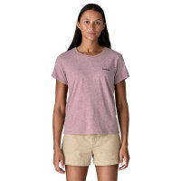 Patagonia Womens P-6 Logo Responsibili-Tee (quiet violet)