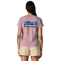 Patagonia Womens P-6 Logo Responsibili-Tee (quiet violet)