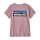 Patagonia Womens P-6 Logo Responsibili-Tee (quiet violet)