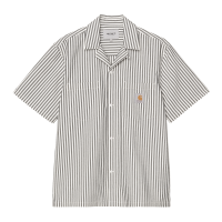 Carhartt WIP Leavel Shirt (leavel stripe black/wax)