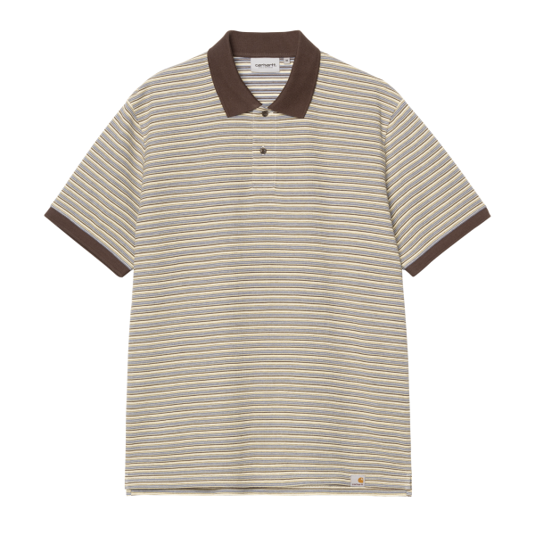 Carhartt WIP Dion Polo (dion stripe/wax)