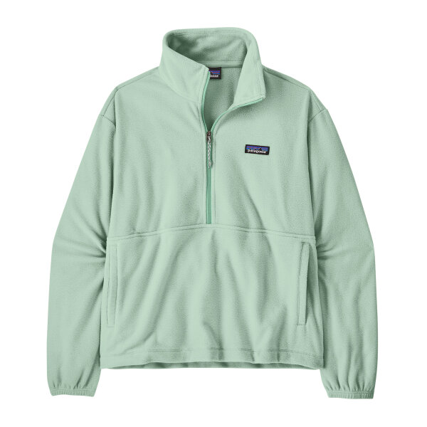 Patagonia Womens Micro D 1/2 Zip Fleece Pullover (thin ice)