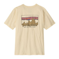 Patagonia Mens 73 Skyline T-Shirt (undyed natural)