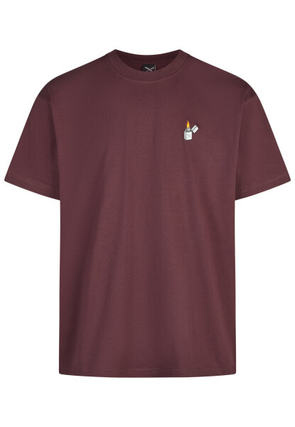 Iriedaily Flaglighter T-Shirt (aubergine)