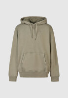 Cleptomanicx Ligull Washed Boxy Hoodie (tea leaf)