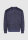Cleptomanicx Boxy Crusty Crewneck (nightshadow blue)