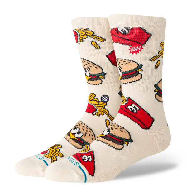 Stance Combo Meal Crew Socken (tan)