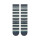 Stance Signature Stripe Crew Socken (turbulence)