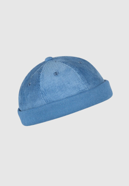 Cleptomanicx Brimless Cord Cap (blue mirage)