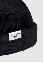 Cleptomanicx Brimless Cord Cap (black)