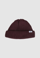 Cleptomanicx Storm Short Beanie (windsor wine)
