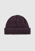 Cleptomanicx Storm Short Beanie (plum perfect)