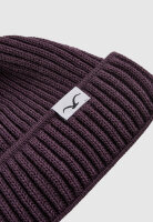 Cleptomanicx Storm Short Beanie (plum perfect)