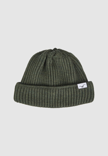 Cleptomanicx Storm Short Beanie (riffle green)
