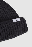 Cleptomanicx Storm Short Beanie (black)