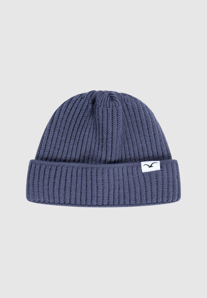 Cleptomanicx Storm Short Beanie (nightshadow blue)