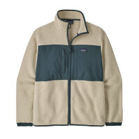 Patagonia Mens Retro Pile Fleece Patch Jacket (pelican)