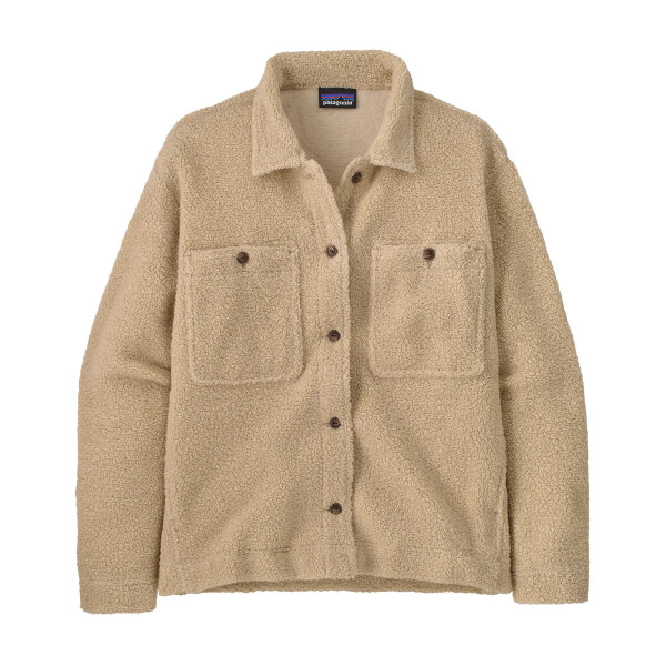 Patagonia Womens Reclaimed Sweater Shirt Jacket (dark natural)