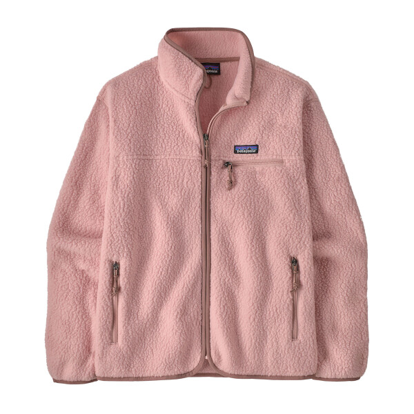 Patagonia Womens Retro Pile Fleece Jacket (fuzzy mauve)