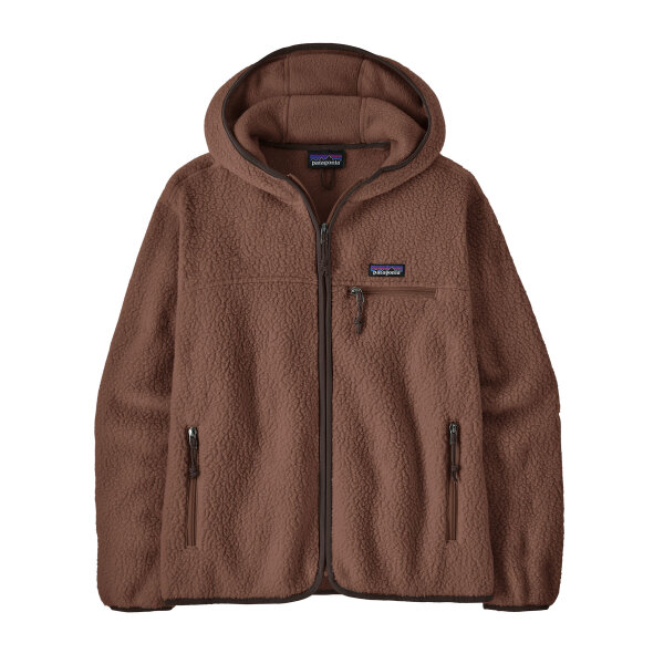 Patagonia Womens Retro Pile Fleece Hoody (berm brown)