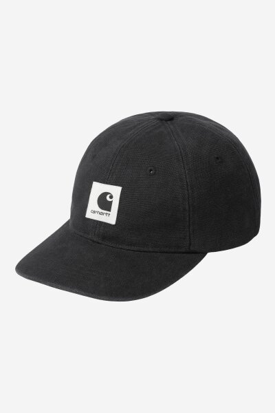 Carhartt WIP Canvas Cap (black stone washed)