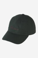 Carhartt WIP Canvas Script Cap (dark scarab/palisander)