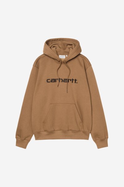 Carhartt WIP Hooded Carhartt Sweatshirt (wip hamilton brown/black)