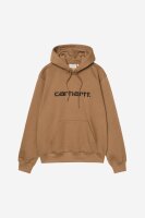 Carhartt WIP Hooded Carhartt Sweatshirt (wip hamilton brown/black)