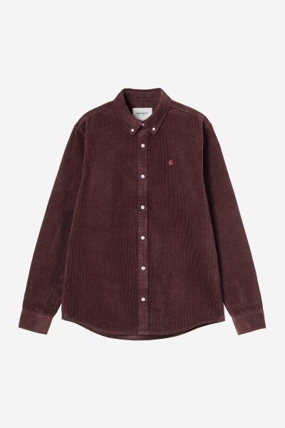 Carhartt WIP Madison Cord Shirt (amarone)