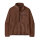 Patagonia Womens Retro Pile Marsupial Fleece Pullover (berm brown)