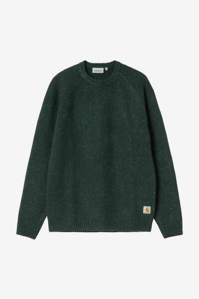 Carhartt WIP Anglistic Sweater (speckled dark scarab)