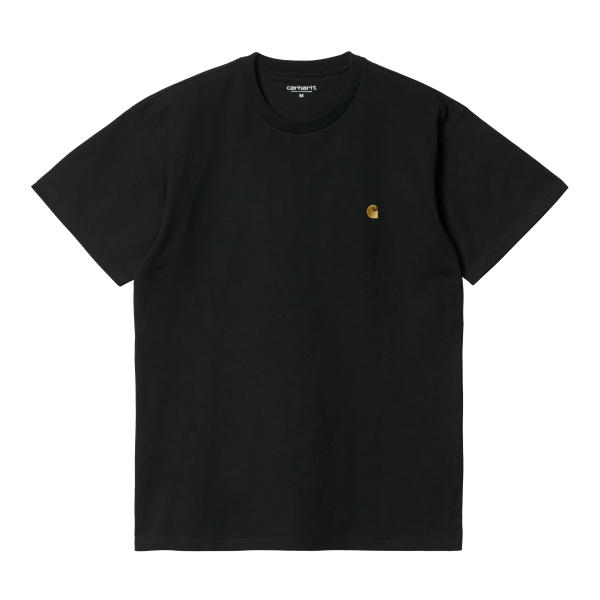 Carhartt WIP Chase T-Shirt (black/gold)