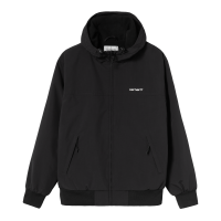 Carhartt WIP Hooded Sail Jacket (black/white)