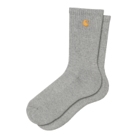 Carhartt WIP Chase Socks (grey heather/gold)